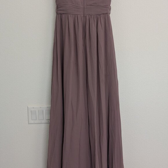 Birdy Grey Grace Convertible DARK MAUVE Bridesmaids Dress XS - Picture 11 of 14
